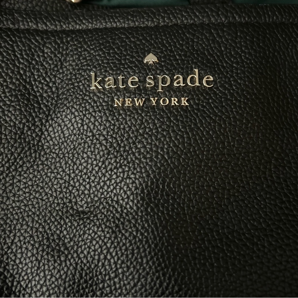 Kate Spade Black Leather Shoulder Bag